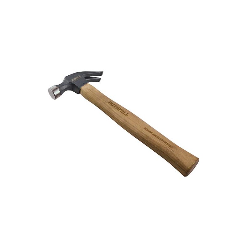 Faithfull Hickory Claw Hammer 16Oz
