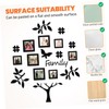 Tofficu 1Set Creative Picture Frame Tree Wall Sticker Stylish Living