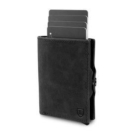 Lederhand Swipe Vintage, black, Retro