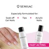Semilac Remover Acetone Nail Polish Remover 125 ml for Hybrid
