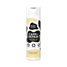 EUTERPFLEGE 4-in-1 Wash Gel, 250 ml, for Body, Face, Hair & Hands, Fragrance-Free, pH Neutral for Sensitive Skin, Cleans without Drying Out