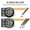 SELEAD Tire Marker White - 8 Pack Paint Pens for