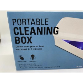 Kikkerland Portable Cleaning Box Kikkerland US209 Sanitizer Sterilize Mobile Phone, Keys