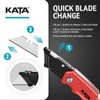 KATA Folding Box Cutter Knives: 4-Pack Heavy Duty Utility Knife