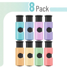 Mr. Pen- Squeeze and Lock Bread Bag Clips, 8 Pack, Squeeze and Lock Bread Clips, Bag Clips for Food Storage, Clips for Food Packages, Snack Clips, Bag Clips 8 Pack Squeeze and Lock,