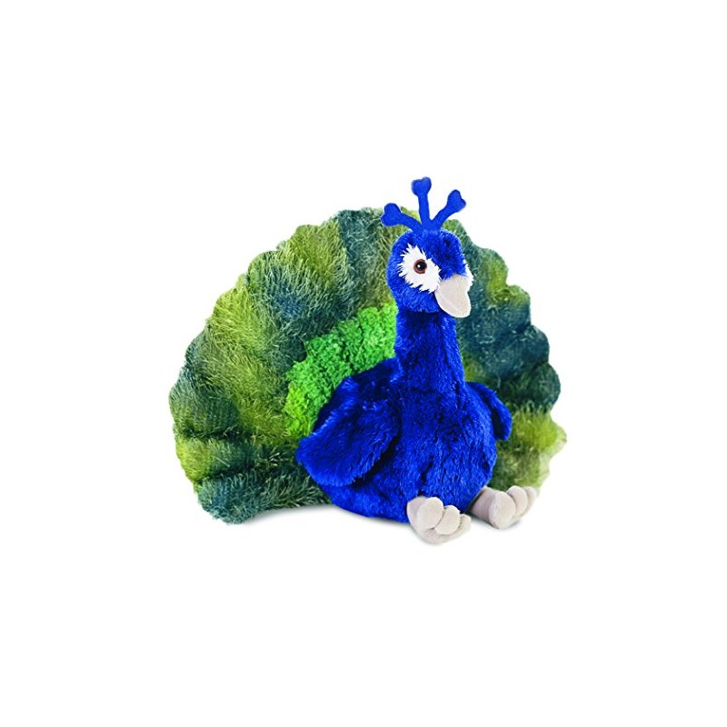 Aurora World 06860 12-Inch Flopsie Perry Peacock Stuffed Toy