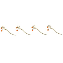 FOMIYES Pcs Hair Bun Pin Dangle Drop Metal Alloy Hair Stick for Women Stylish Easy to Use Suitable