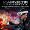 VR Gun Stock for Meta Quest 3/3S, 3-in-1 Magnetic Controller