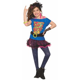 Rubie's Girl's Forum Totally 80's Costume, Medium