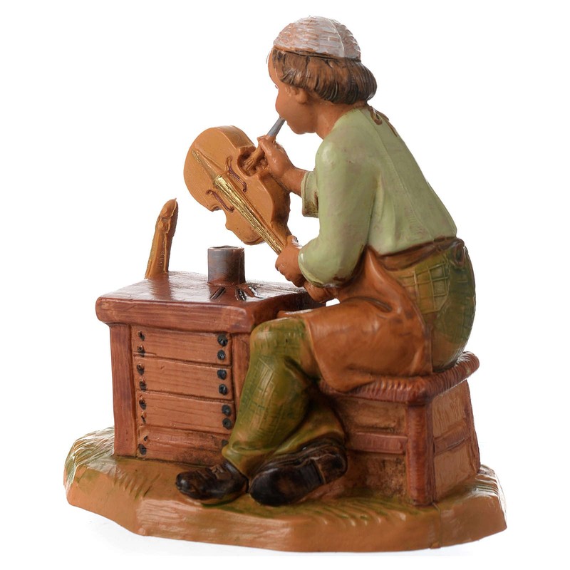 Holyart Musikinstrumentenbauer für 12 cm Fontanini Krippe
