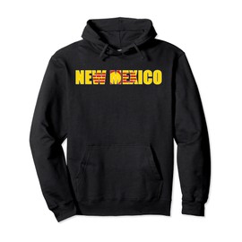 New Mexico Flag Shirt Proud Inhabitant of New Mexico Ges Pullover Hoodie