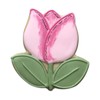 LILIAO Tulip Flower Cookie Cutter - 3.4 x 3.7 inches