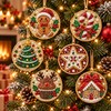 DIY Christmas Diamond Painting Ornament Kit for Holiday Decorating –
