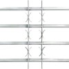 SKM Adjustable Security Grille for Windows with 4 Crossbars 19.7"-25.6"