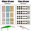 Unpainted Fishing Lures Making Kit, 378pcs DIY Blank Lure Crankbaits