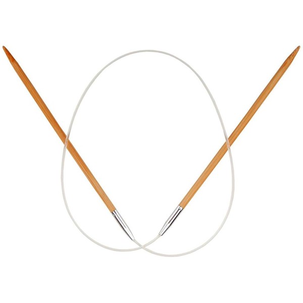 ChiaoGoo Circular needle bamboo 60cm 5.00mm patina - 1pc