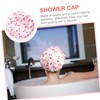 Double Layer Shower Cap Waterproof Shower Cap for Long and