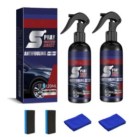 3-in-1 Car Coating & Dry Wash Spray for Paint Shine and Protection-Multi-functional Coating Renewal Agent Spray (2pcs)