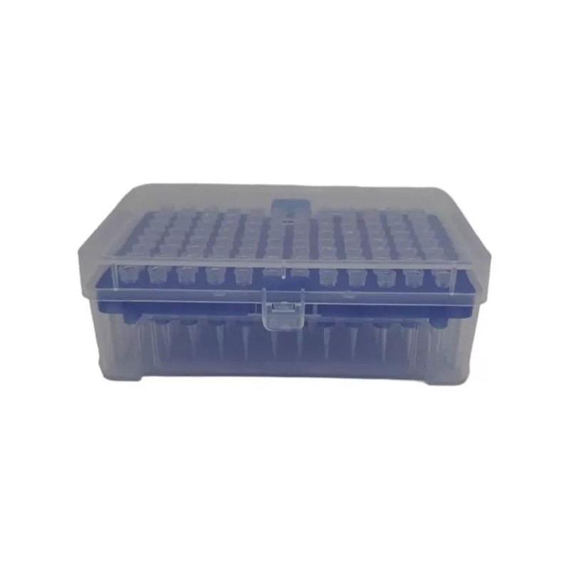 Jf Lhabo Puntas Para Micropipeta 10ul Con Filtro C/96 Pzas