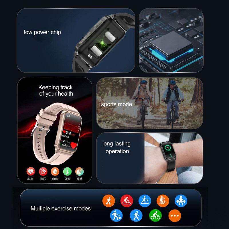 Fitness Tracker with Sleep Monitor Intelligent 1.47 Inch Full Touch