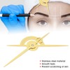 Tattooing Drawing Tool ThreePoint Positioning Tattoo Eyebrow Guide Balance Measure