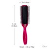Trinity Static Control Hair Brush, Pink, Vent Style with Black