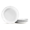 Perk Economy Paper Plates, 9", White, 1000/Carton