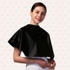 Salon Perm Dyeing Cape Gown Shoulder Shawl 3-Color Black