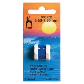 Pony P60602 Row Counter Large: 5.50-7.50mm, Multi, 6 x 4.7 x 9.8 cm