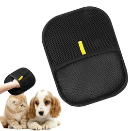 DINSONG Fellmagnet, BüRste, Static Removal Gloves Pet,Double-Sided Pet Grooming Gloves, Hundehaar Katzenhaar Handschuh, Wiederverwendbare Handschuhe zur Tierhaarentfernung (1Stück)