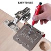 Wjelet Door Hinge Jig,Lock Jig,Cabinet Hinge Jig, 35mm Hinge Punch