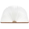 USB Magnetic Wooden Book Light Portable LED Foldable Desk Night