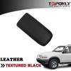 Upgrade Black Center Console Armrest Leather Lid Cover, Compatible with