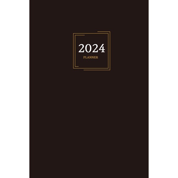 2024 Calendar Planner: Goal, Diary, Important Content, Undated, Simple and