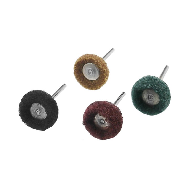 CHILDWEET 80pcs Wire Wheel Brush Polishing and Grinding Nylon Abrasive