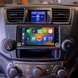 CarPlay For Toyota Highlander 2007-2013 Android 13 Car Stereo Radio GPS WIFI FM