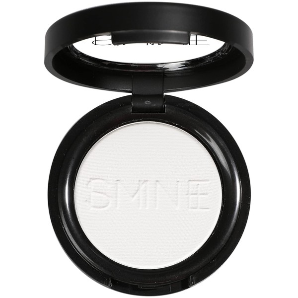 IS'MINE Single White Matte Eyeshadow Powder Palette High Pigment, Longwear, Intense Color Best White Eyeshadow