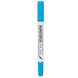 KAWAGUCHI Fabric Dot Pen NUNO DECO PEN-dot- Aqua 15-350 Blue