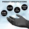 PackagingSuppliesByMail PSBM Industrial Nitrile Extra Thick Disposable Gloves, 1000 Pack,