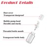 10Pcs 1Oz Plastic Foam Pump Bottle Transparent Empty Dispenser Bottles