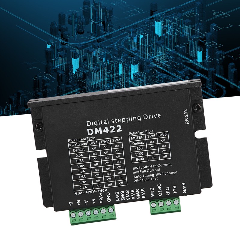 Stepper Motor Driver Digital DIP Stepping Drive Board Controller DM422