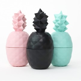Rebels Refinery Paquete de 3 bálsamos labiales con forma de piña                                                                                      