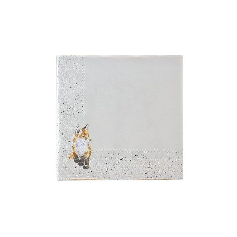 Wrendale Designs - 'Contentment' Cocktail Napkin