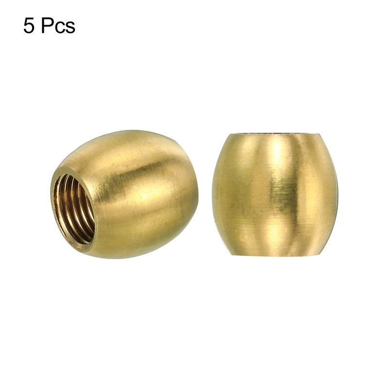 PATIKIL M10 End Piece Ball Cap Button 5 Pieces Lampshade