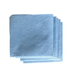 Jude's Miracle Cloth Microfiber Cleaning Cloth 4 Pack for Windows Mirrors Crystal Eye Glasses TV Computer Screen Countertops Cars & Boats Chemical Free (Screen & Lens 4 Pack)