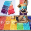 Deluxe Tela 7 Chakras Alfombrilla Yoga Meditación Manta Decoración