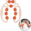 BELLE VOUS Beige Leg Muscle Massage Roller - Deep Tissue