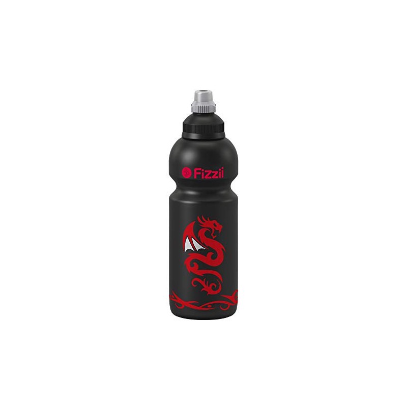 Fizzii Pop 600 Plastic Bottle Leak-proof at Fizzy, Non-toxic, Dishwasher