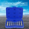 Steel Broken Tap Extractor Set – High-Speed Screw Extractor Tool