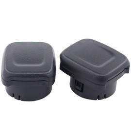 MOTOKU Center Console Power Outlet Cap Cover Retainer Black for Chevy Silverado Equinox Colorado Malibu Traverse